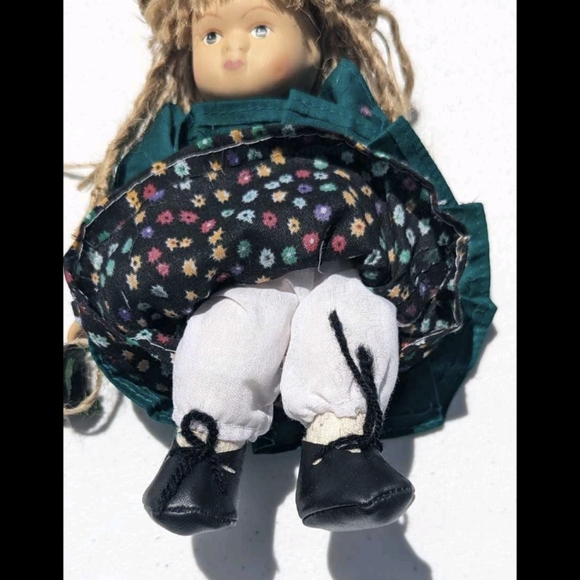 Vintage Bisque Porcelain Doll - Picture 3 of 5